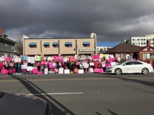 Planned Parenthood Counter protest